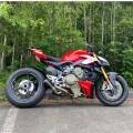 MGP Exhaust STINGER Slip-on for the Ducati Panigale / Streetfighter V4 / S / R / SP / Speciale (2018+)